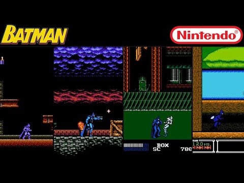 Evolution Batman Games for NES