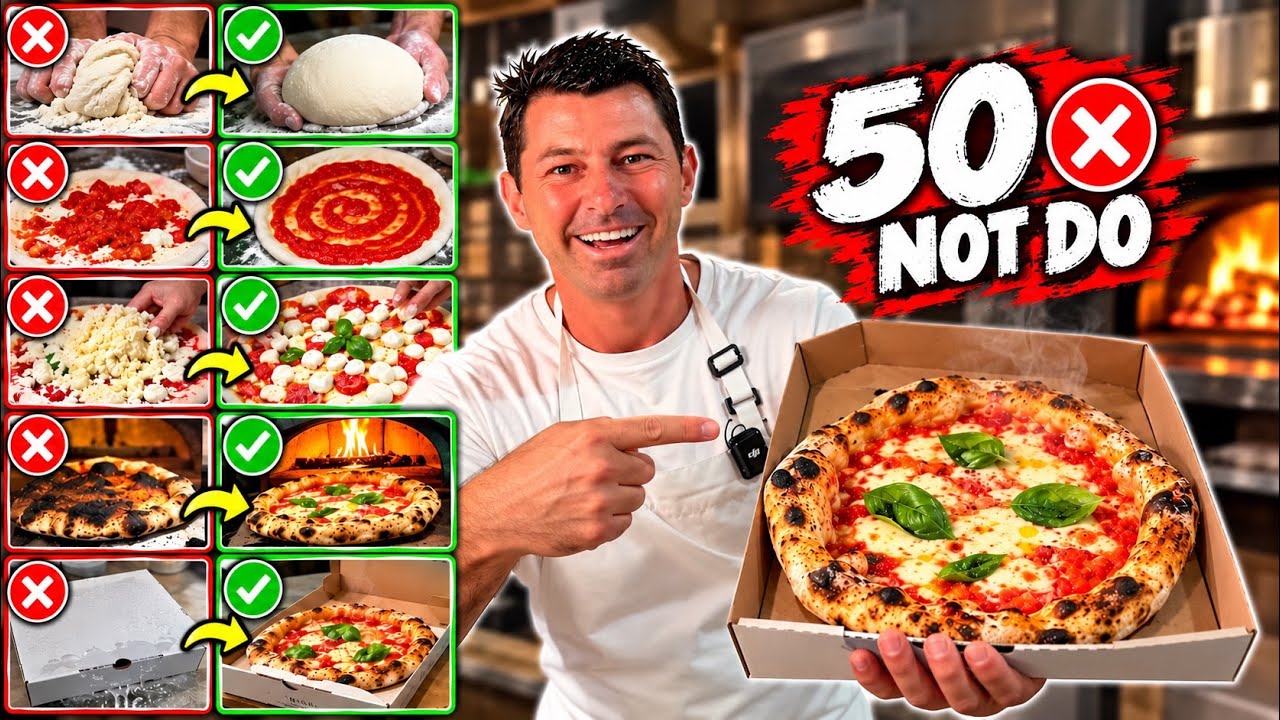 Pizza From A to Z: DO THIS, NOT THAT!