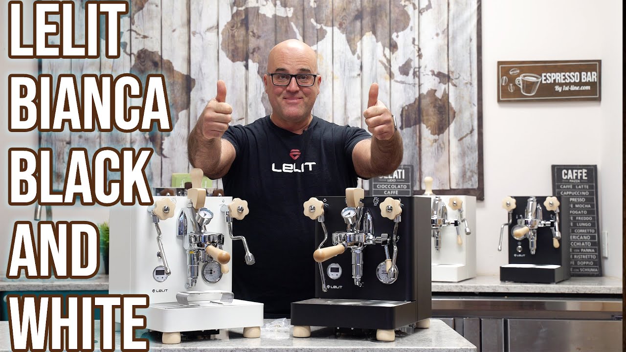 Overview: Black and White Lelit Bianca Version 3 Espresso Machine!
