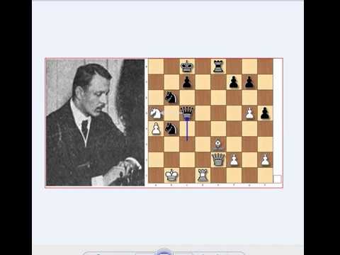 Prettiest Checkmates :20. Oldrich duras Vs Rudolf Spielmann, 1907.