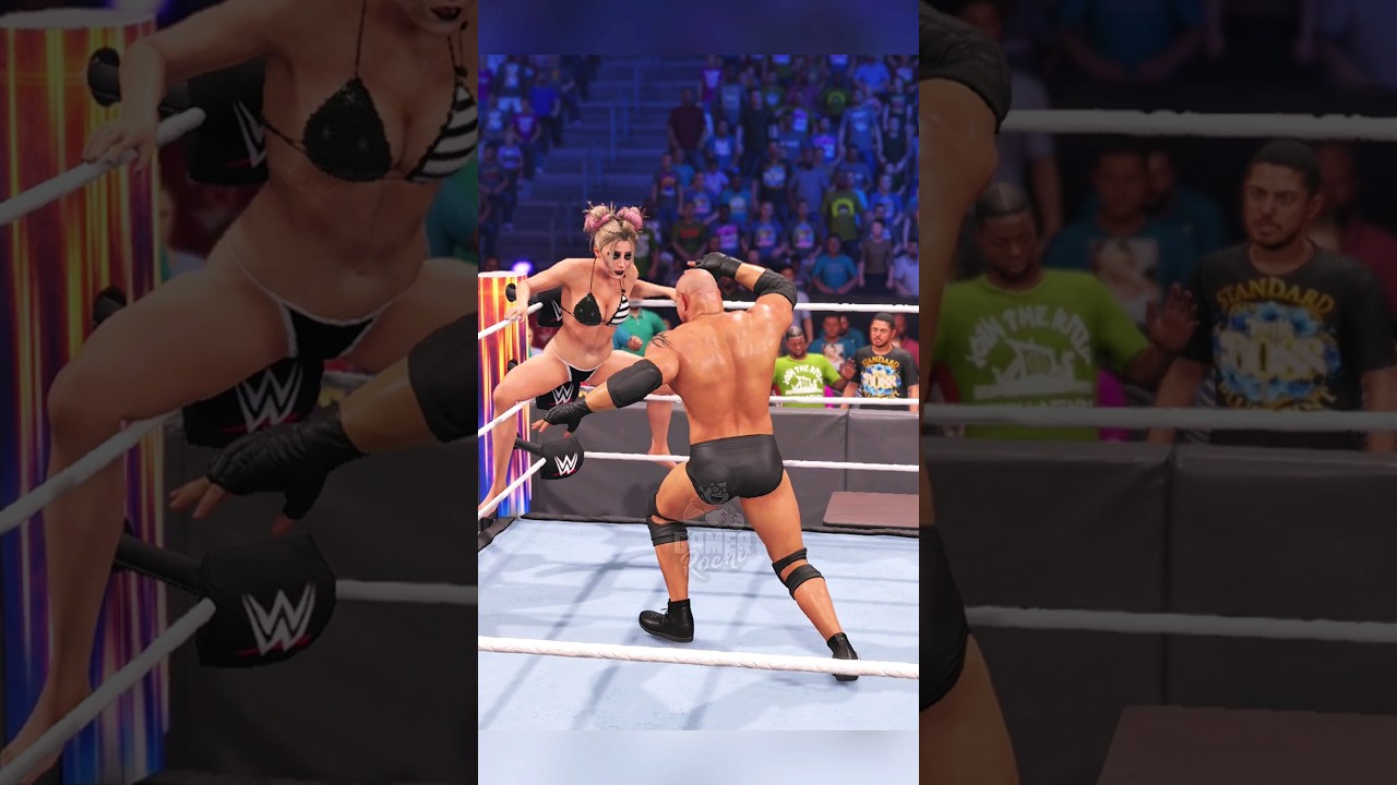 Goldberg vs Alexa Bliss Part 4 #wwe #wwe2k24 #goldberg #alexa #wweraw #romanreigns #wwesmackdown