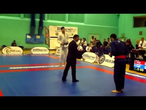 Faris Ben-Lamkadem vs Mateus Ouro  - British National Pro 2016 - Blue Adult - 85kg