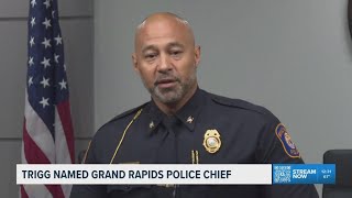 Joseph Trigg emphasizes community connections, trust during first conference as police chief