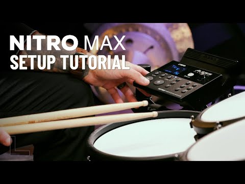 Alesis Nitro Max Setup-Tutorial | Alesis Drums