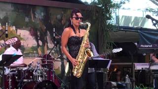 Jessy J Live At The Laguna  Art Festival Previews New Song "Hot Sauce"