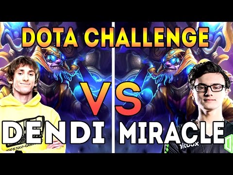 Dendi VS Miracle | Dota 2 Challenge - Tinker vs Tinker