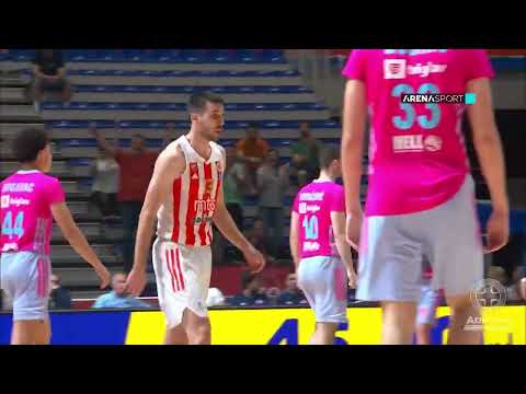 Highlights AdmiralBet KLS (Polufinale, 1. utakmica): Crvena zvezda - Mega 114:78 / 10.06.2022.