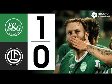 HIGHLIGHTS | FC St.Gallen vs FC Lugano 1:0