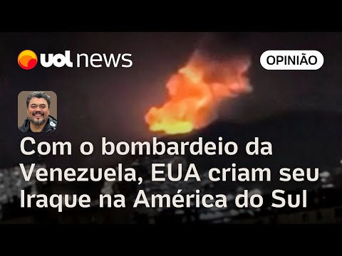 EUA criam seu Iraque na América do Sul ao bombardear Venezuela e sequestrar Maduro | Sakamoto