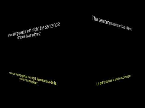 ESL Verbos Modales May/Might/Will - english