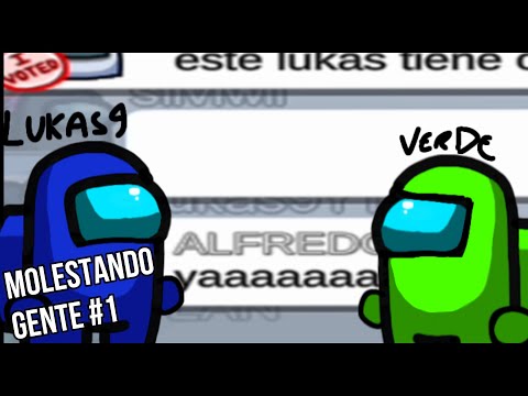 Cantando Ejsu Multimedia "Traidor entre nosotros" en among us - molestando gente en among us #1