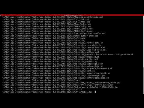 TAK Server install (Docker)