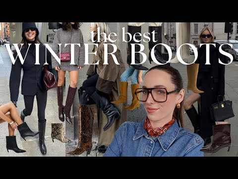 THE BEST KNEE HIGH BOOTS & ANKLE BOOTS ON THE HIGHSTREET | Most worn boots for your capsule wardrobe