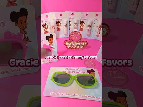 😍😍😍 Gracie Corner Party Favors #partyfavors #smallbusiness #partygift #goodiebag #partyplanner