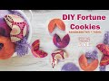 #wetfelting #tutorial  DIY Fortune Cookies from Handmade Felt & Fabric