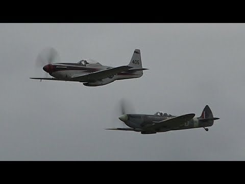 P-51 Mustang & Spitfire  - V12 Merlin Symphony