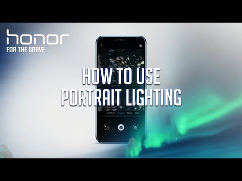 How to use the Portrait Lighting on your Honor 10💙