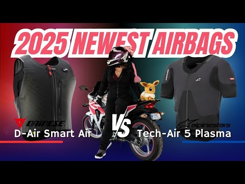Battle of the Motorcycle Airbags: Dainese D-Air Smart Vest vs. Alpinestars Tech-Air 5 Plasma