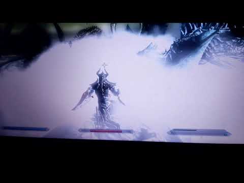 Skyrim - Miraak FIGHT (LEGENDARY)