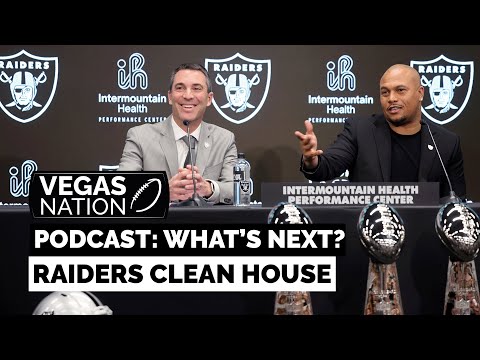 FIRST AND 10 PODCAST What's next after the Raiders clean house?