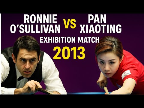 Ronnie O’Sullivan vs Pan Xiaoting | Epic 9 Ball Exhibition Match Highlights | Yanzhou 2013