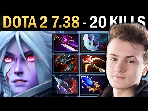 Drow Ranger Gameplay Miracle with 20 Kills and Manta - Dota 2 7.38