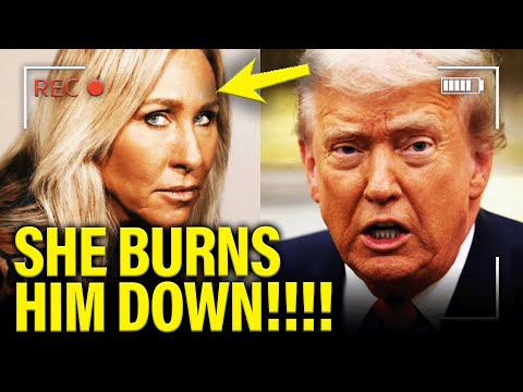 🚨MTG goes SCORCHED EARTH on Trump and BURNS HIM DOWN