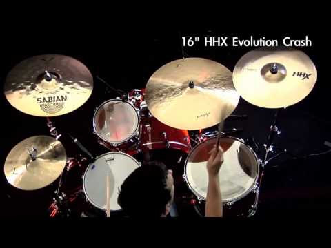 Sabian HHX 16" Evolution Crash Cymbal Demo | Full Compass