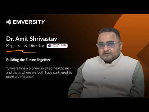 Dr. Amit Shrivastav — Arka Jain University partner testimonial