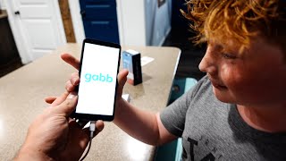 GUESS WHO GOT A PHONE!! | GROWING UP AND GETTING READY FOR MIDDLE SCHOOL | GABB PHONE