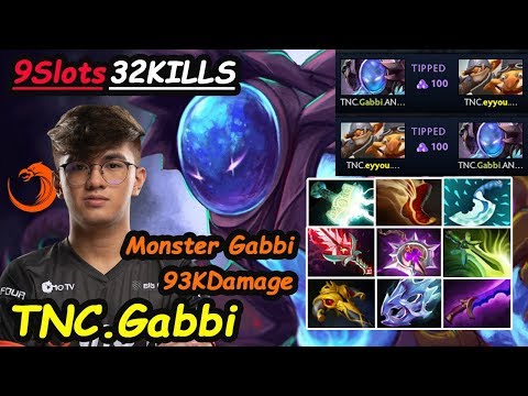 TNC Gabbi - [Arc Warden] Monster SICK PLAY INSANE DAMAGE 9 Slots vs eyyou Dota 2 7.22 Pro Gaemplay