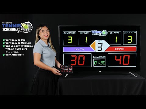 Innovatronix Tennis Scoreboard