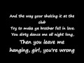 Scream My Name- LMFAO with lyrics!