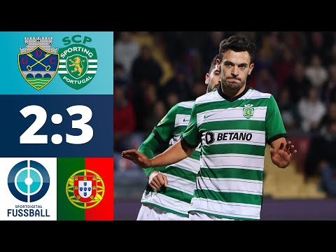 Gonçalves-Doppelpack! Sporting gewinnt drittes Spiel in Folge | GD Chaves - Sporting Lissabon