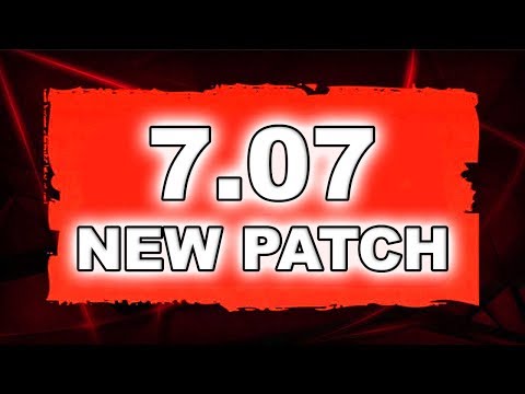 Dota 2 NEW 7.07 PATCH - Main Changes!