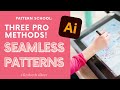 Adobe Illustrator Basics 3 Ways To Create Seamless Repeating Patterns