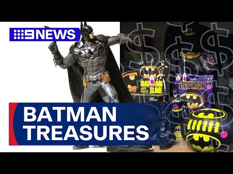 One of the world's rarest Batman collections up for sale in Melbourne | 9 News Australia