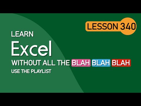 Change query properties, update rate, connection type, Power Query Editor, Excel lesson 340