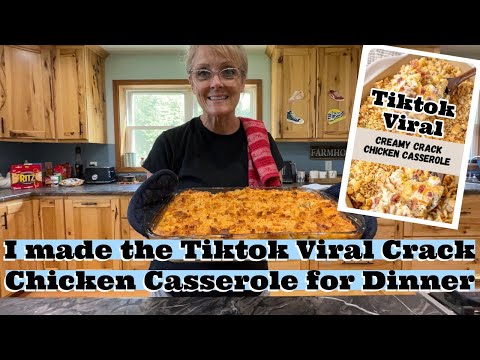TikTok Made Me Do It! Crack Chicken Casserole for Dinner