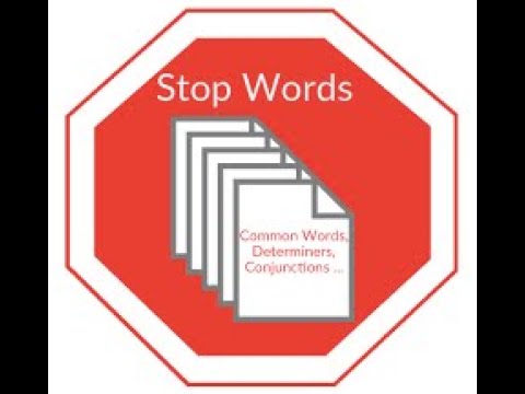 Stop Words Removal in Natural Language Processing