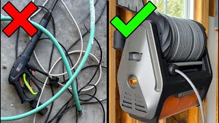 Wall Mount Pressure Washer Review - Giraffe Tools - Grand Falls
