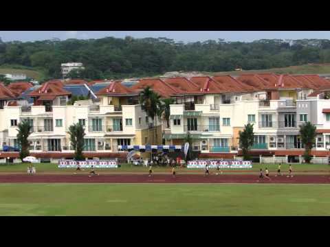4x100m Boys 'B' Heat #1  - National Schools 2012