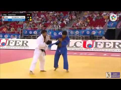 Judo 2014 Grand Prix Budapest: Scvortov (UAE) - Rekhviashvili (GEO) [-73kg] semi-final