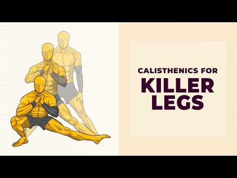 How to grow legs with calisthenics (no equipment)