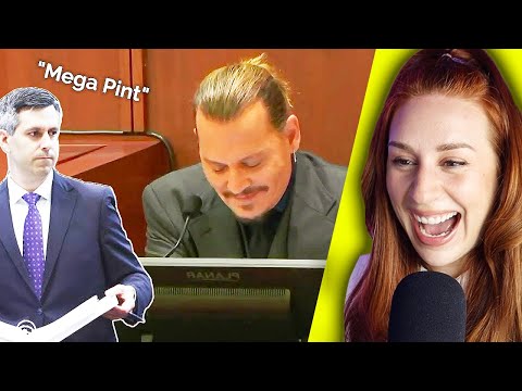 Johnny Depp Being A LEGEND In Court #justiceforjohnnydepp - REACTION