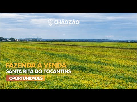 FAZENDA Á VENDA EM SANTA RITA DO TOCANTINS - TO