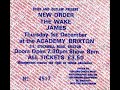 The Wake-The Calendar (Live 12-1-1983)