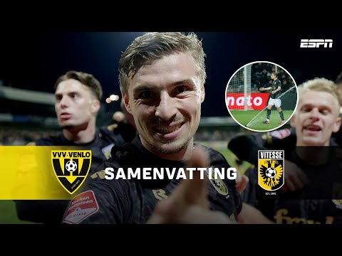 DUEL VOL CHAOS: RODE KAART, STAKING en WATERSPROEIERS 💦🟥 | Samenvatting VVV-Venlo - Vitesse