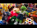 Kermit And Miss Piggy At Build Abear Workshop