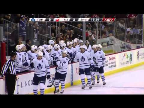 Lupul Goal - Leafs 3 vs Devils 2 - Nov 2nd 2011 (HD)